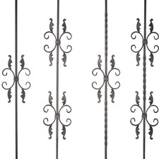 Schmiedeeisen Zaunstab 12x12