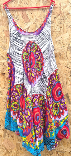 Langes zipfelkleid - zipfelkleid, 👗