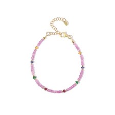 Rosa Ceylon Saphir Vergoldetes