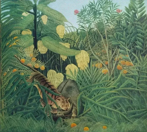 Henri rousseau tiger - henri,