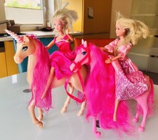 Einhorn und Pferd für Barbie
