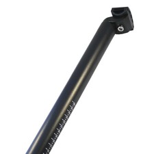 Fahrrad Sattelstütze Simplex Aluminium D 33,9 mm Länge 580 mm Faltrad schwarz 