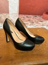 Jumex Plateau High Heels Pumps schwarz Gr 40 NEU