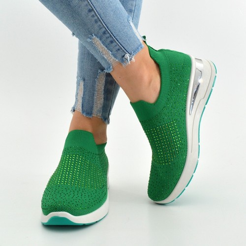 Damen schuhe sneaker grün low - damen,