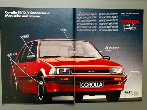 Toyota corolla v - sr, 12-v
