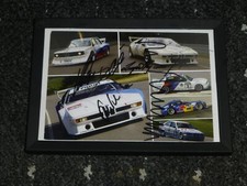 BMW M1 320 DRM Autogramm Leopold Prinz Bayern Marc Surer Hessel Mario Theissen