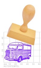 Citroen HY classic car Oldtimer Stempel Autostempel -  rubberstamp