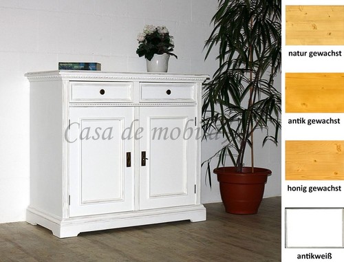 Kommode 100x90x50cm landhaus - 100x90x50cm,