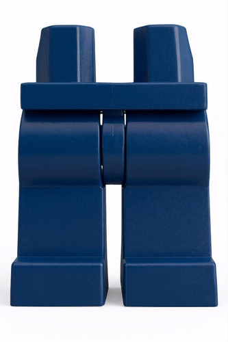 Lego beine dunkelblau dark - in,