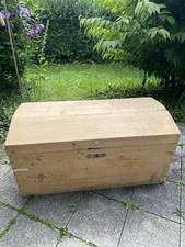 Antiker Holzkoffer, Holzkiste  100x50x50