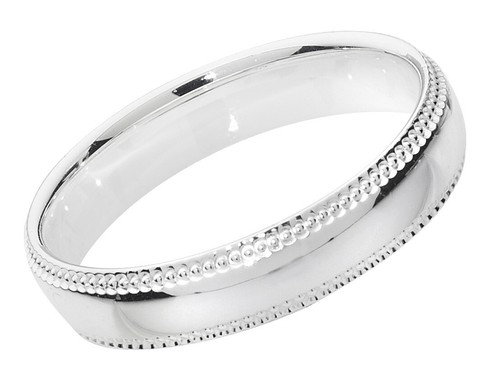 925 sterling silber 4mm - 4mm, court