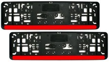 2 Stück Kennzeichenhalter