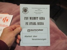 Programm   Stahl Riesa     -