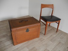 Antik hutkoffer überseekoffer - hutkoffer,