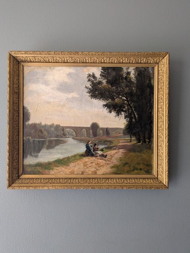 öl auf leinwand - leinwand, 19