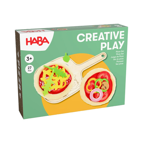 Creative play pizza set mit - pizza-set,