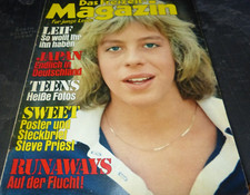 Freizeit Magazin  40/1978 Sweet-Steve Priest/J.Marcus/Elvis Presley/Alice Cooper