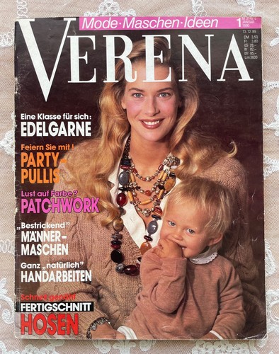 Verena januar 1990 stricken - 1990,
