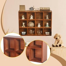 Holz vitrine regal - holz,