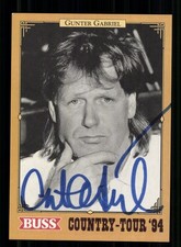 Gunter Gabriel Autogrammkarte