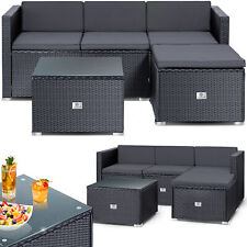 KESSER® Polyrattan Gartenmöbel Lounge Sitzgruppe Garten Balkon Sofa Couch Rattan