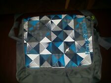 KangaROOS postbag Schultertasche Lap Top Tasche grau Blau NEU 
