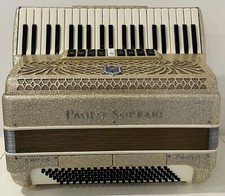 GOLD Paolo Soprani Super Paolo – 41/120 – 5-chörig  – seltene Gold Edition