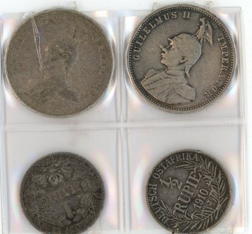 Historische rupien sammlung - historische, rupien-sammlung