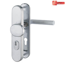 Hoppe Schutzbeschlag Amsterdam Zylinderabdeckung Langschild Edelstahl PZ 72mm