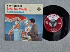7" - Bert Berger - Bitte, drei Vanille... - Telefunken U 55 360 - Germany 1962
