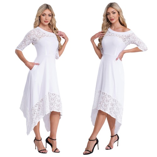 Damen kleid midi - damen,