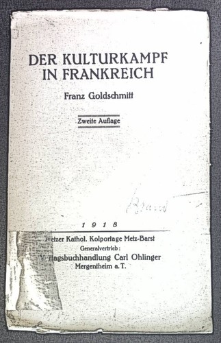 Der kulturkampf frankreich - kulturkampf,