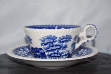Teetasse 2tlg. Tower Blue Spode Copeland