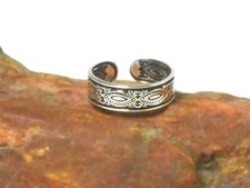 Verstellbarer Zehenring aus