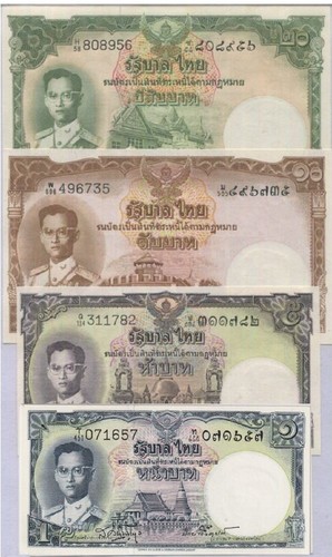 Thailand set unc - thailand, 20