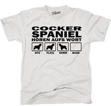 T-Shirt COCKER SPANIEL HÖREN