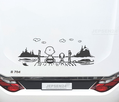 Aufkleber snoopy charly - aufkleber,