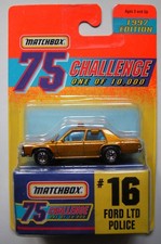 Matchbox Ford LTD  POLICE US  POLIZEI Challenge ungeöffnet in OVP