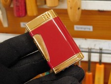 Ronson Super Comet Feuerzeug rot überholt lighter briquet accendino refurbished