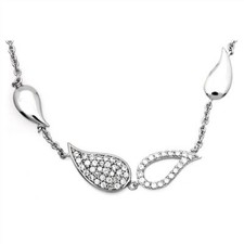 Pierre Cardin Träne Halskette Damen Kollektion Damenschmuck UVP £ 130