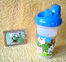 Klein Kinder Trinkflasche Unterwegs Freizeit Outdoor 1/4 l Kunststoff Flasche