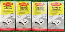 4x 3 Stück Aeroxon Ungeziefer Köderfalle-fängt Silberfischchen Leimfalle Vers.0€