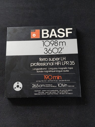 Basf lpr tonband - 35, 26,5