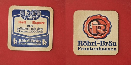 Röhrl bräu frontenhausen1977 - röhrl-bräu,
