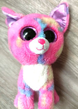 Ty Glubschi  Chihuahua Hund Cancun Beanie pink bunt Stofftier