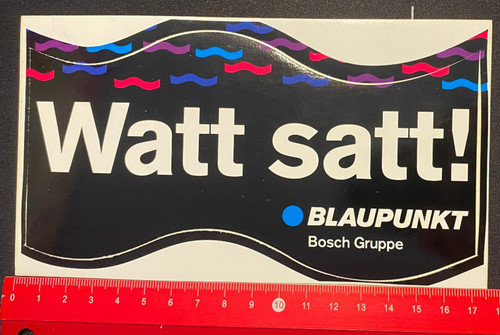 Aufkleber sticker blaupunkt - aufkleber/sticker:,