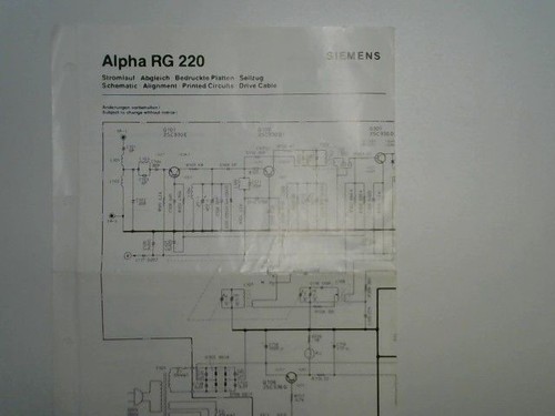 Siemens alpha 220 faltblatt - siemens,