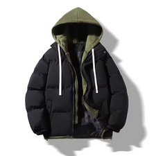 Unisex Winter Strickjacke Warm Dick Kapuzenpullover Lässig Paar Look