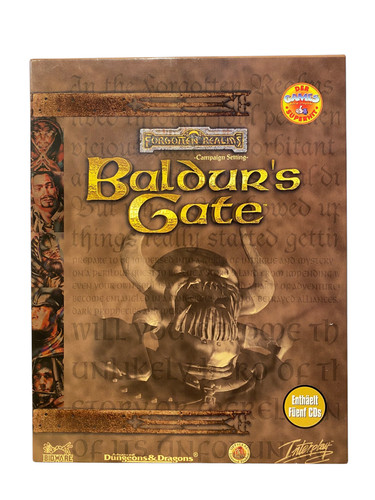 Baldurs gate big - gate, pc