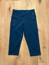 Damen Sport Hose Leggings blau